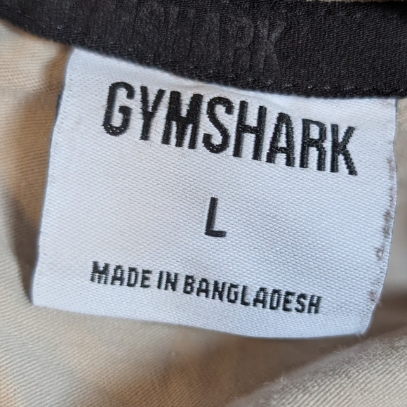 Gymshark Men’s Large Gray Essential T-Shirt Short Sleeve Logo Pullover - Picture 5 of 6